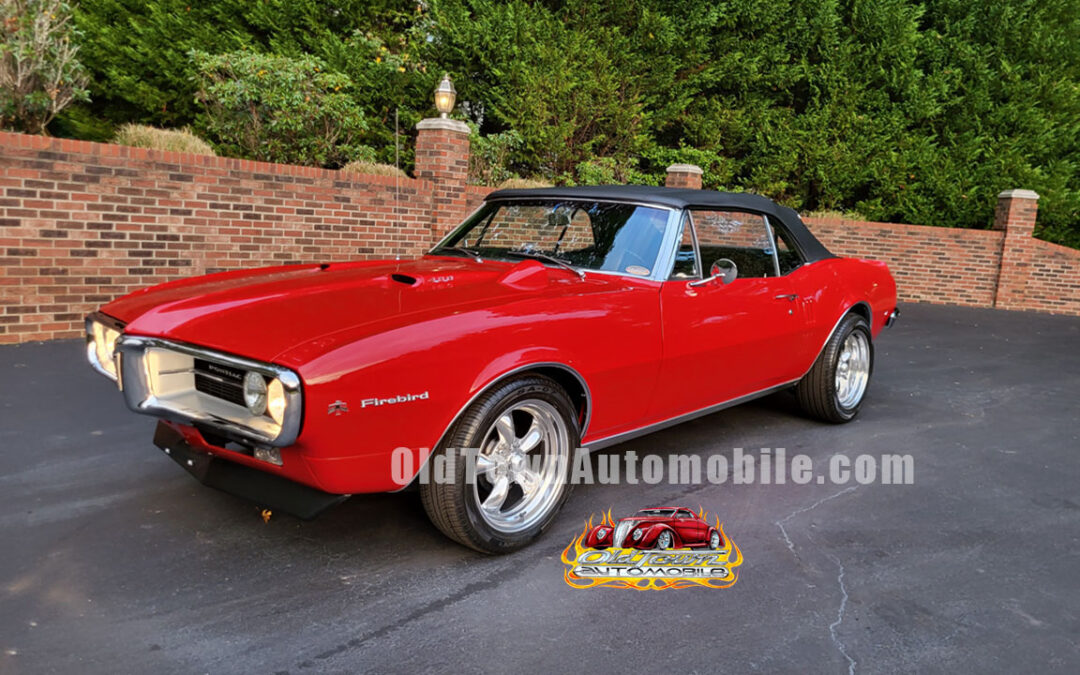 1967 Pontiac Firebird Convertible in Regal Red at Old Town Automobile
