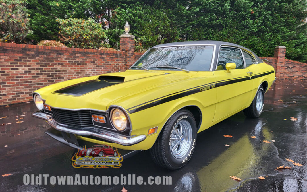 1972 Mercury Comet GT in yellow for sale