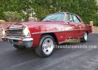 1966 Chevrolet Nova in Cranberry Red Metallic