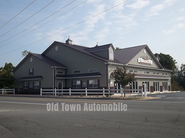 Exterior photo of Old Town Automobile's showroom