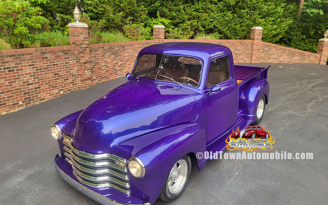 1948 chevy Shortbed Sonic Blue