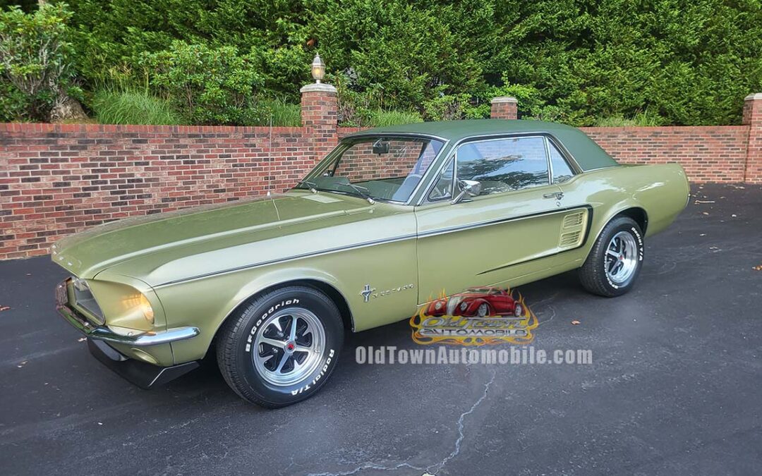 SOLD – 1967 Mustang Coupe in Lime Gold