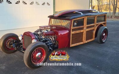 1928 Ford Model A Woody – All Steel Custom