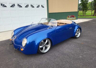1956 Porsche Replica Blue