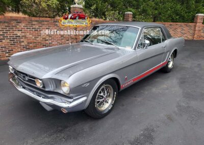 1966 Ford Mustang GT in silver
