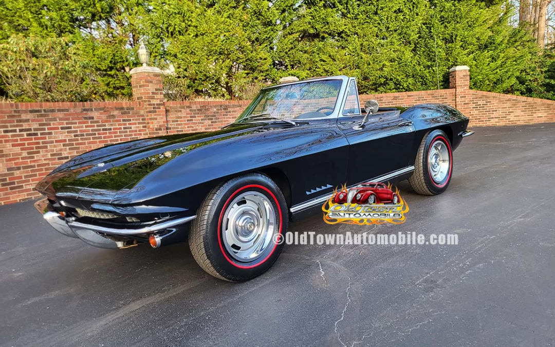1967 Corvette Convertible in black