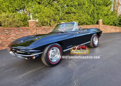 1967 Corvette Convertible in black
