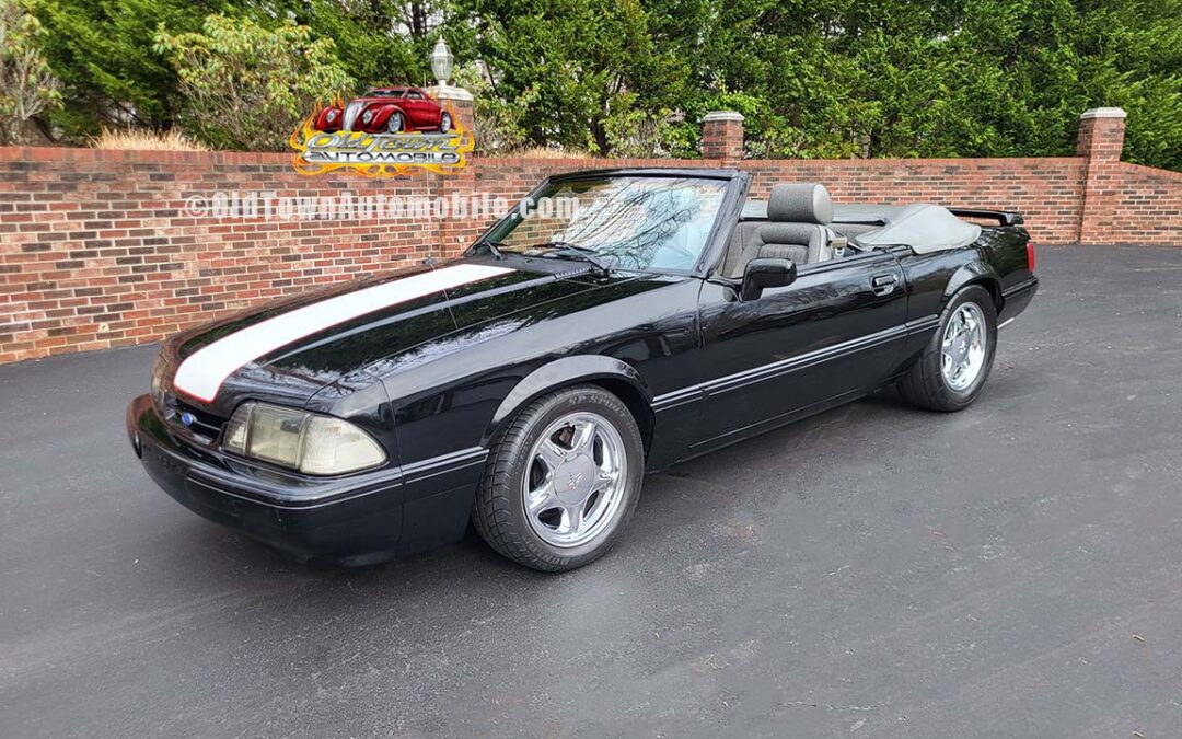 SOLD – 1989 Mustang LX Convertible