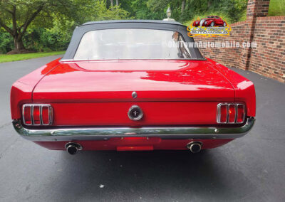 1965 Ford Mustang Conv in Candy Apple Red