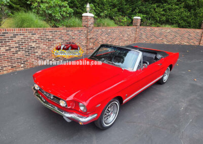 1965 Ford Mustang Conv in Candy Apple Red