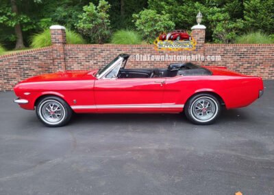 1965 Ford Mustang Conv in Candy Apple Red