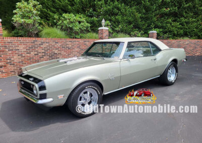 1968 Camaro SS in Sea Frost Green