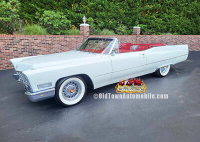 1967 Cadillac DeVille Convertible in White