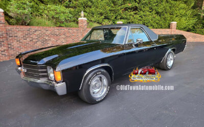 SOLD – 1972 Chevrolet El Camino – Very Clean