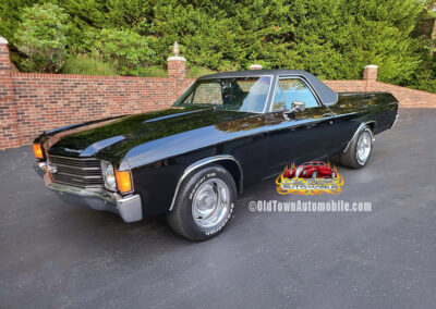 1972 Chevrolet El Camino in Black