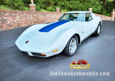 1973 Corvette Sting Ray in white