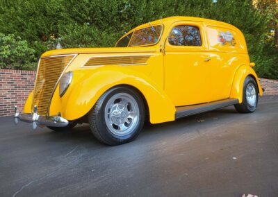 1937 Ford Sedan Delivery in Wheat and Yellow