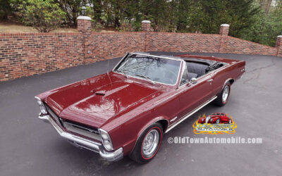 1965 Pontiac LeMans Convertible in Burgundy – Amazing Top to Bottom