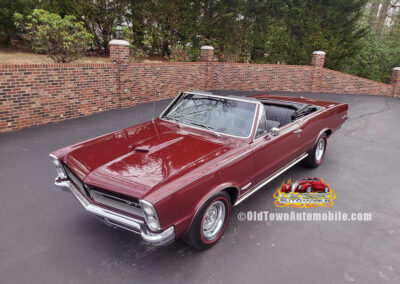 1965 Pontiac LeMans Conv Burgundy