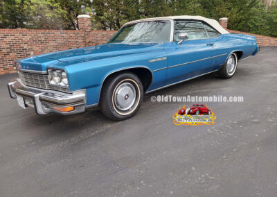 1975 Buick LeSabre Convertible in blue - original car