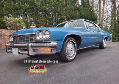 1975 Buick LeSabre Convertible in blue - original car