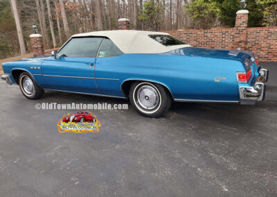 1975 Buick LeSabre Convertible in blue - original car