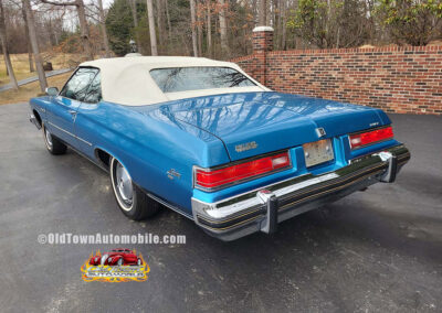 1975 Buick LeSabre Convertible in blue - original car