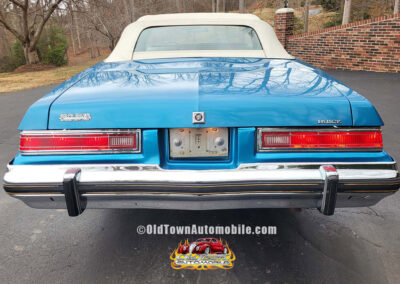 1975 Buick LeSabre Convertible in blue - original car