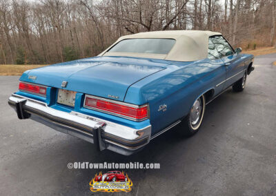 1975 Buick LeSabre Convertible in blue - original car