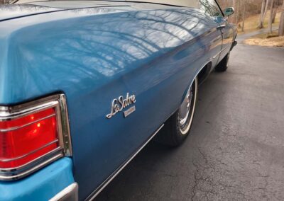 1975 Buick LeSabre Convertible in blue - original car