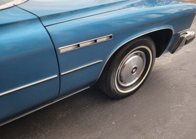 1975 Buick LeSabre Convertible in blue - original car