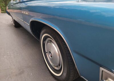 1975 Buick LeSabre Convertible in blue - original car