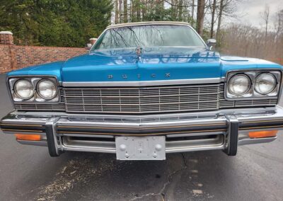 1975 Buick LeSabre Convertible in blue - original car