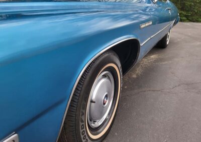 1975 Buick LeSabre Convertible in blue - original car