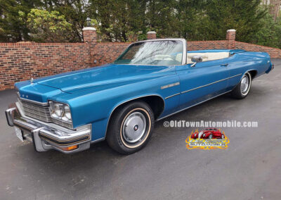 1975 Buick LeSabre Convertible in blue - original car