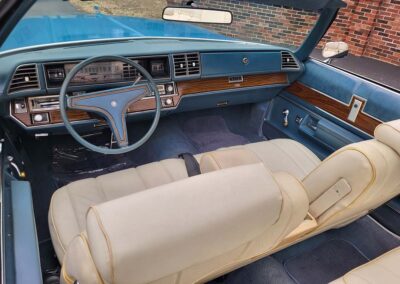 1975 Buick LeSabre Convertible in blue - original car