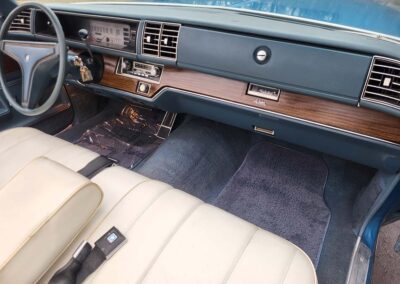 1975 Buick LeSabre Convertible in blue - original car