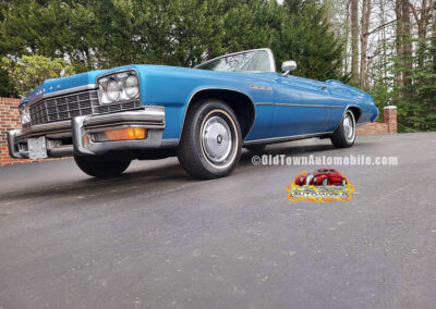 1975 Buick LeSabre Convertible in blue - original car