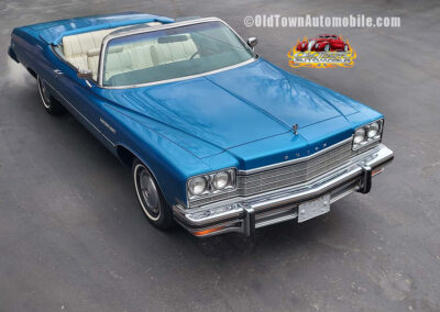 1975 Buick LeSabre Convertible in blue - original car