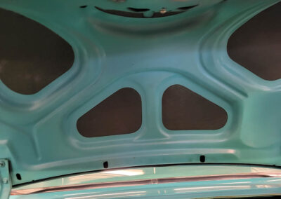 1957 Chevrolet BelAir Sedan in Turquoise - Trunk