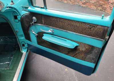 1957 Chevrolet BelAir Sedan in Turquoise - Interior