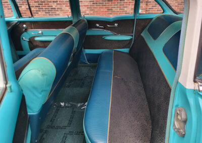 1957 Chevrolet BelAir Sedan in Turquoise - Interior