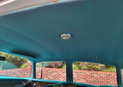 1957 Chevrolet BelAir Sedan in Turquoise - Interior
