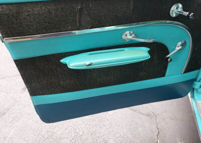 1957 Chevrolet BelAir Sedan in Turquoise - Interior