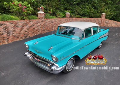 1957 Chevrolet BelAir Sedan in Turquoise - Exterior