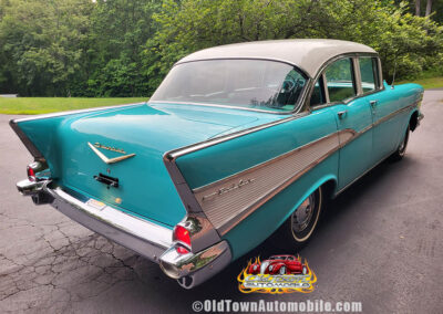 1957 Chevrolet BelAir Sedan in Turquoise - Exterior
