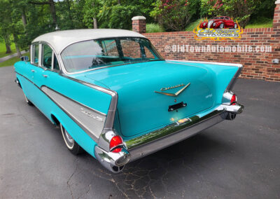 1957 Chevrolet BelAir Sedan in Turquoise - Exterior