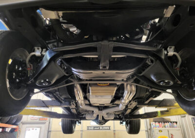 1967 Chevrolet Camaro in Candy Gold - underneath