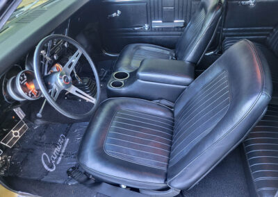 1967 Chevrolet Camaro in Candy Gold - Interior