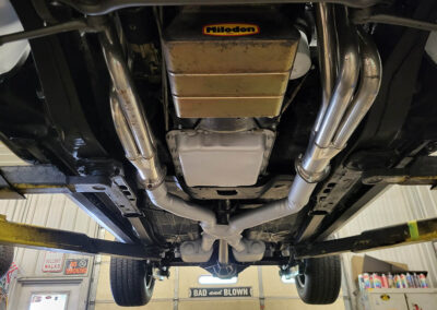 1967 Chevrolet Camaro in Candy Gold - underneath